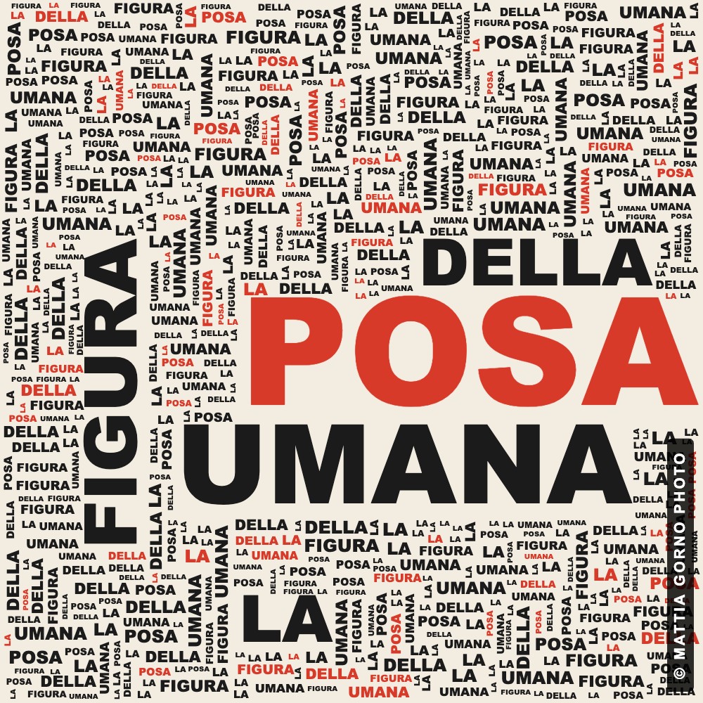 La posa della figura umana